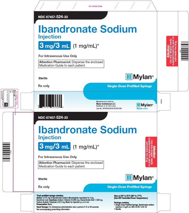 Ibandronate Sodium Structural Formula