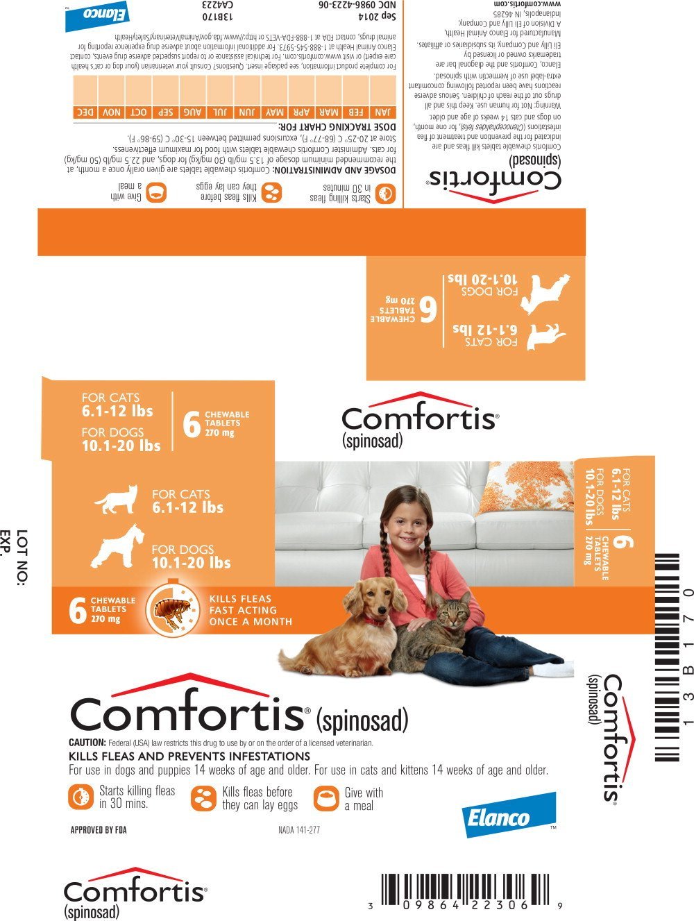 Principal Display Panel - 270 mg Carton Label
