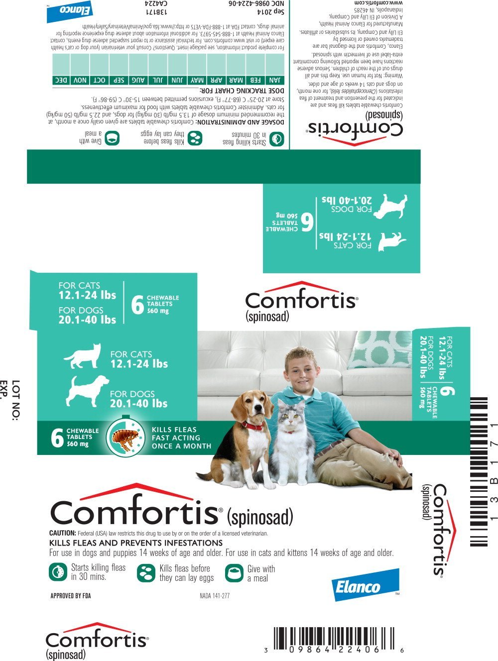 Principal Display Panel - 560 mg Carton Label
