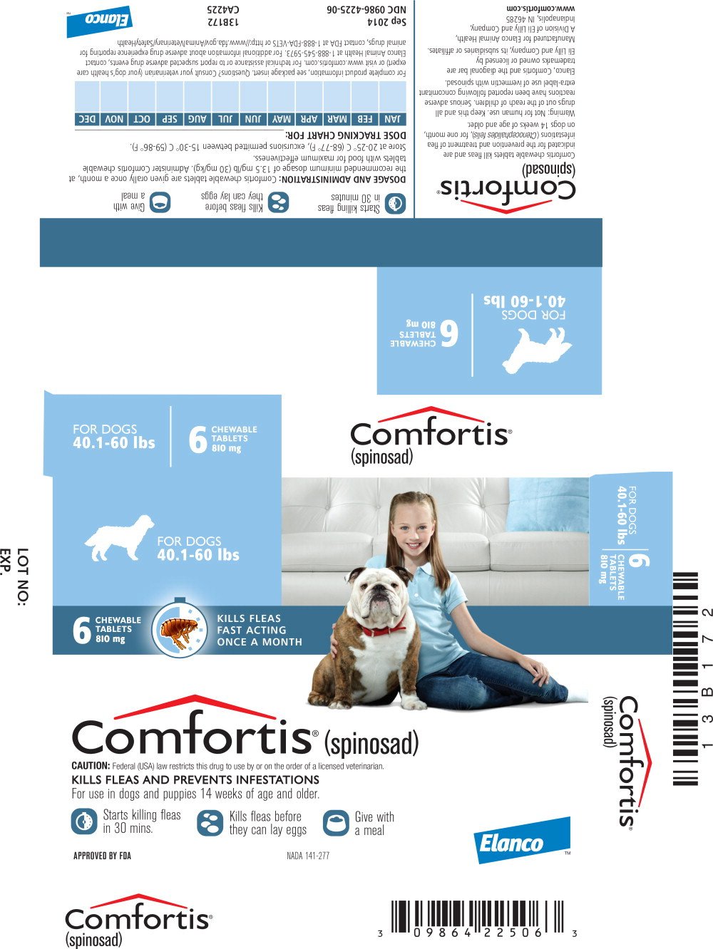 Principal Display Panel - 810 mg Carton Label
