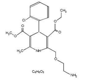 Structured formula for Amlodipine