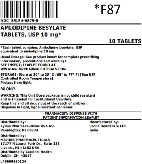 10mg* bag label