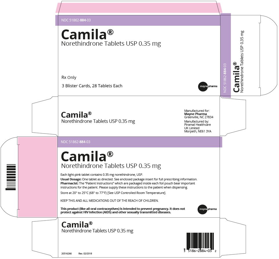 PRINCIPAL DISPLAY PANEL - 0.35 mg Tablet Blister Pack Carton