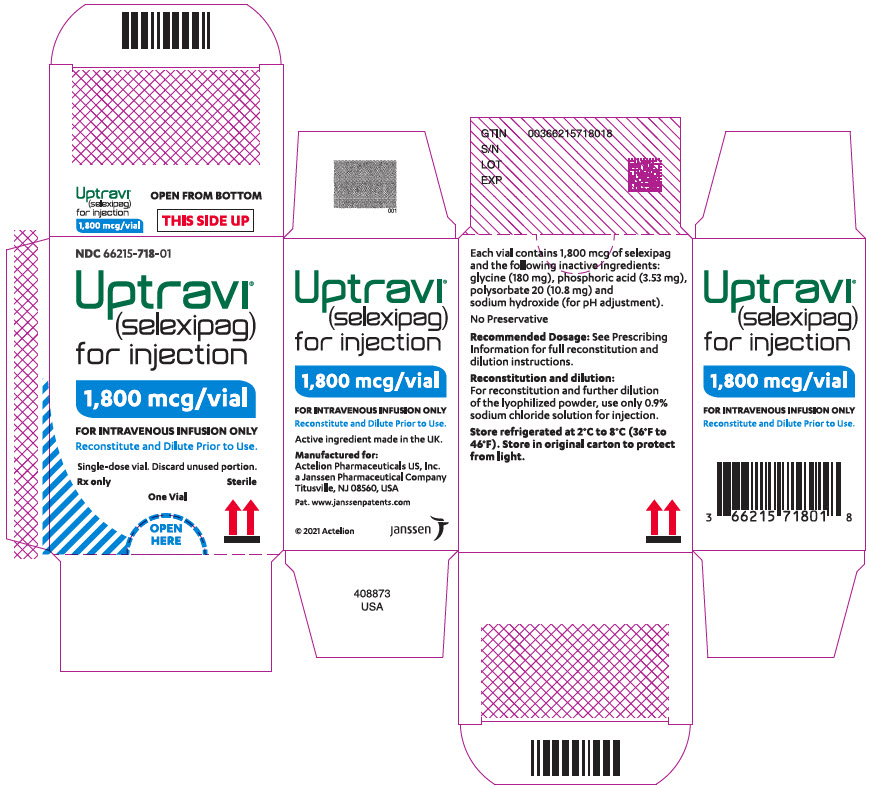 PRINCIPAL DISPLAY PANEL - 1,800 mcg Vial Carton