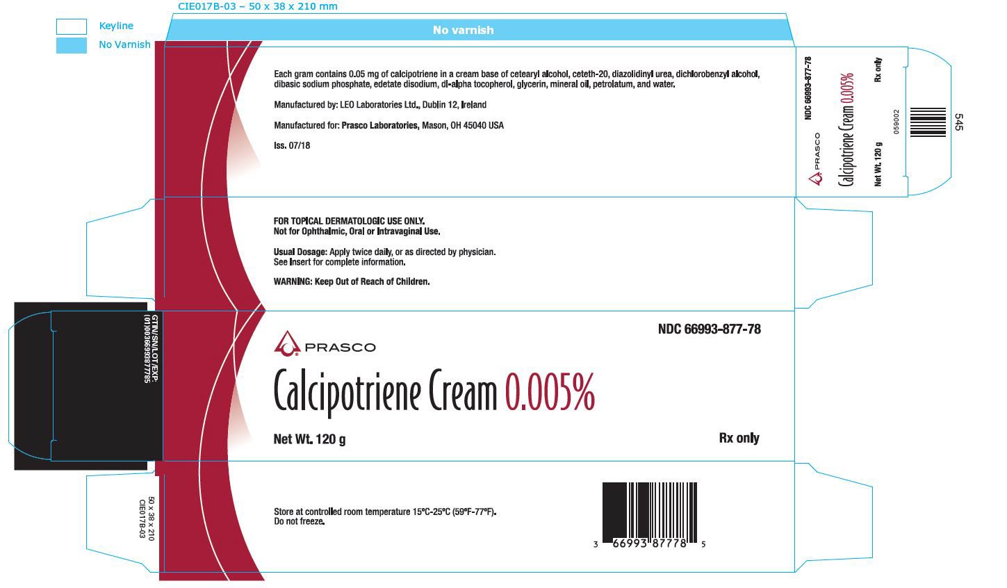 Principal Display Panel - 120 g Tube Carton