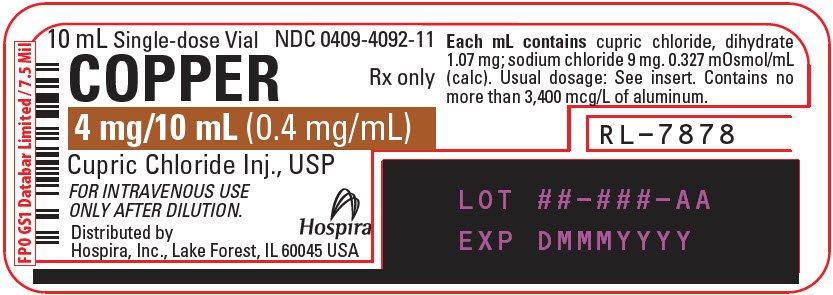 PRINCIPAL DISPLAY PANEL - 10 mL Vial Label