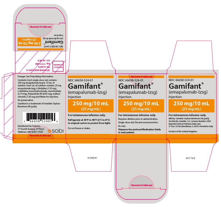 Principal Display Panel – 250 mg/10 mL Carton Label
