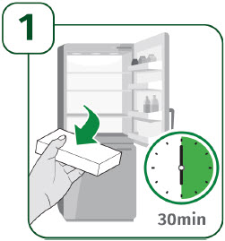 image of removing UDENYCA from refrigeration - AI instructions for use