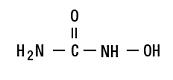 Hydroxyurea Chemical Structure