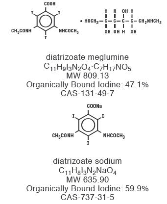 Gastrografin Structure