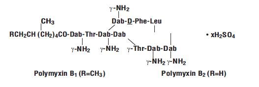 Polymyxin B Sulfate Chemical Structure