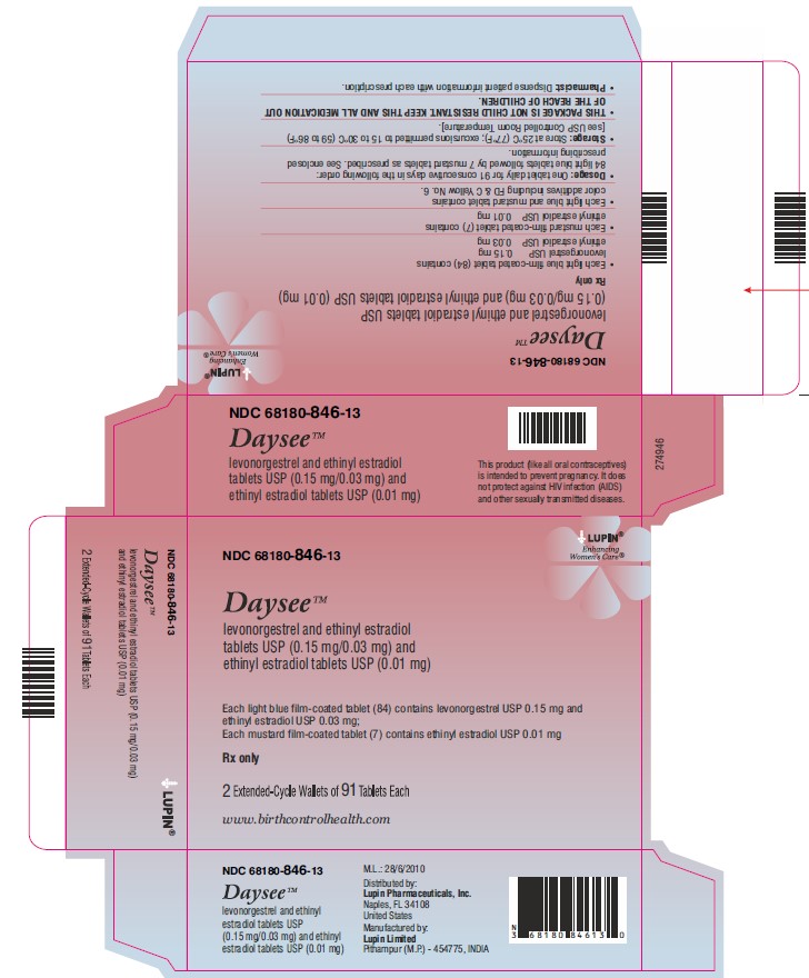 Carton Label: 2 Extended-Cycle Wallets of 91 Tablets Each