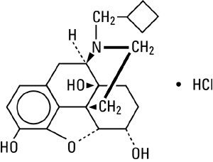 structural formula nalbuphine hydrochloride