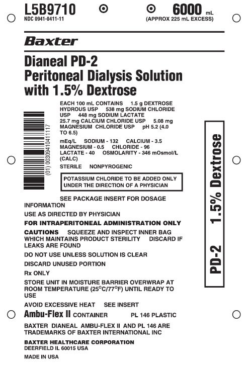 NDC 0941-0411-06 Representative Container Label