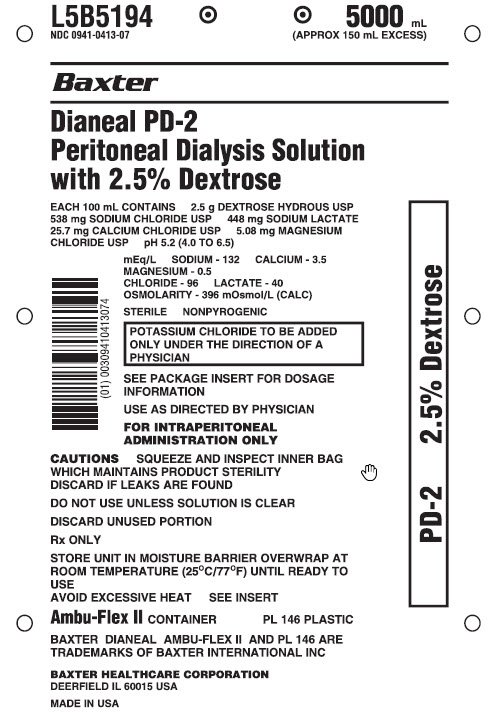 NDC 0941-0413-07 Representative Container Label