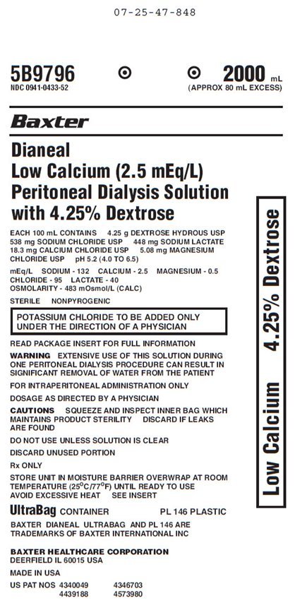 NDC 0941-0433-52 Representative Container Label