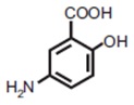 Mesalamine Chemical Structure