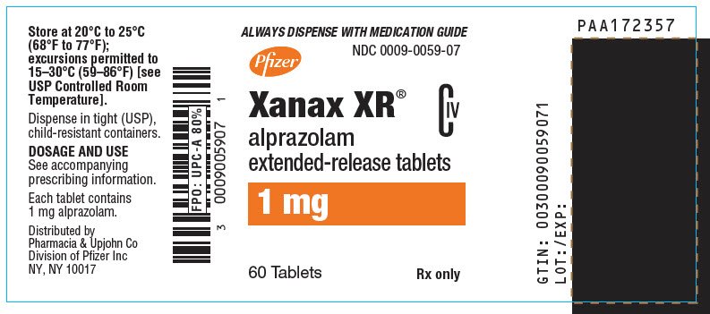Xanax 2mg 30 tab