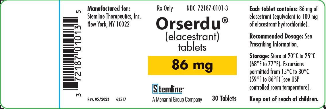 Orserdu Bottle Label - 86mg