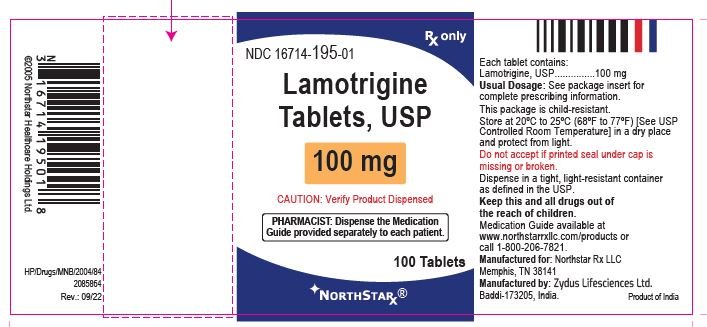 Lamotrigine Tablets USP, 100 mg