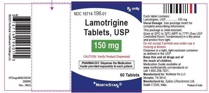 Lamotrigine Tablets USP, 150 mg