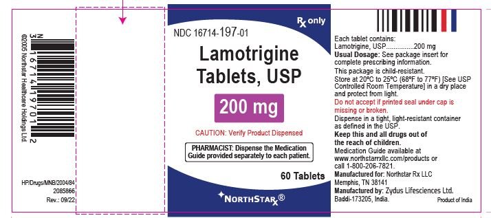 Lamotrigine Tablets USP, 200 mg