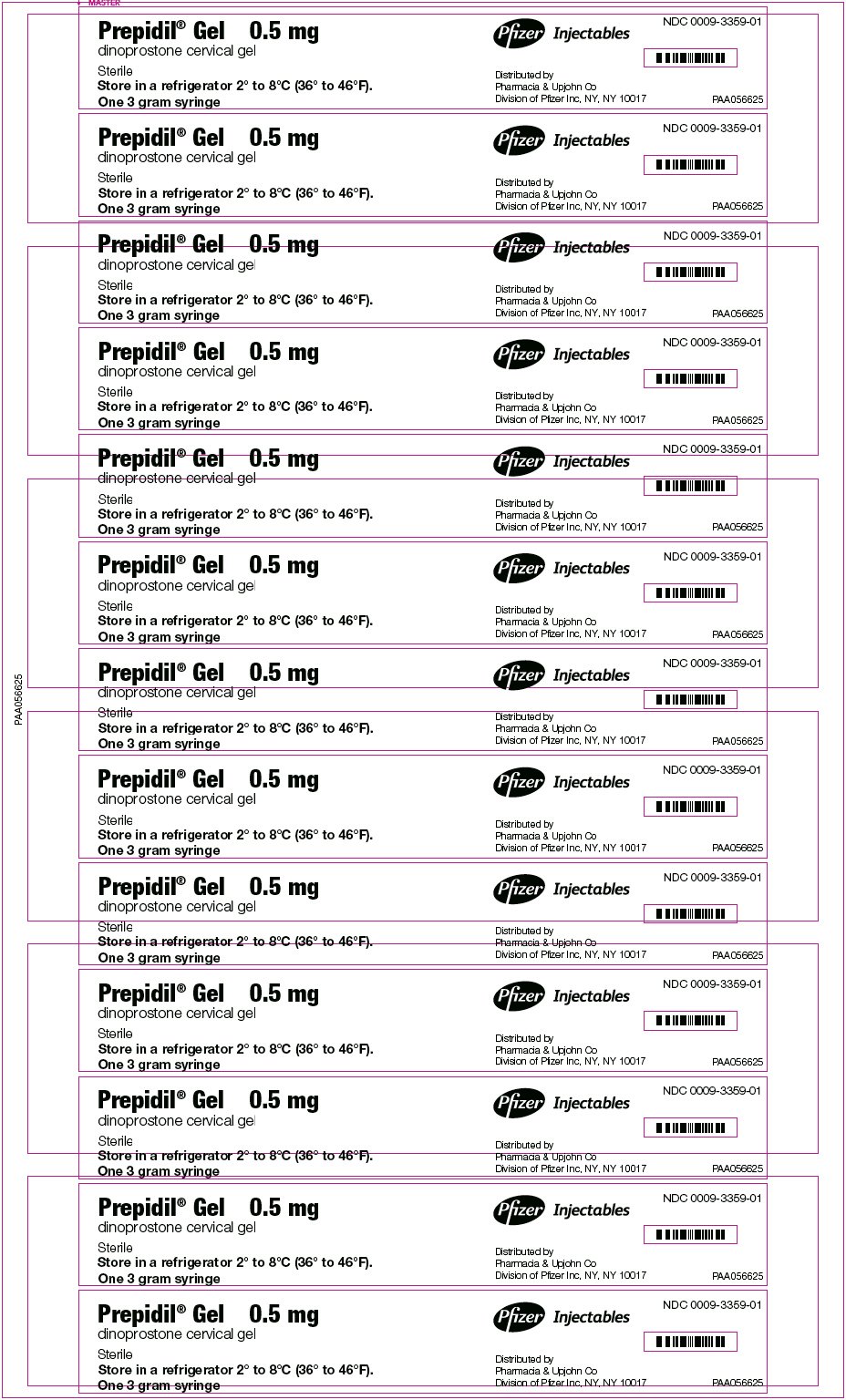 PRINCIPAL DISPLAY PANEL - 3 g Syringe Label