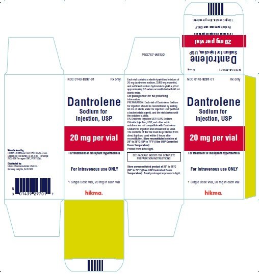 Dantrolene 20mg carton