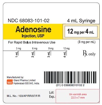 Adenosine - FDA prescribing information, side effects and uses