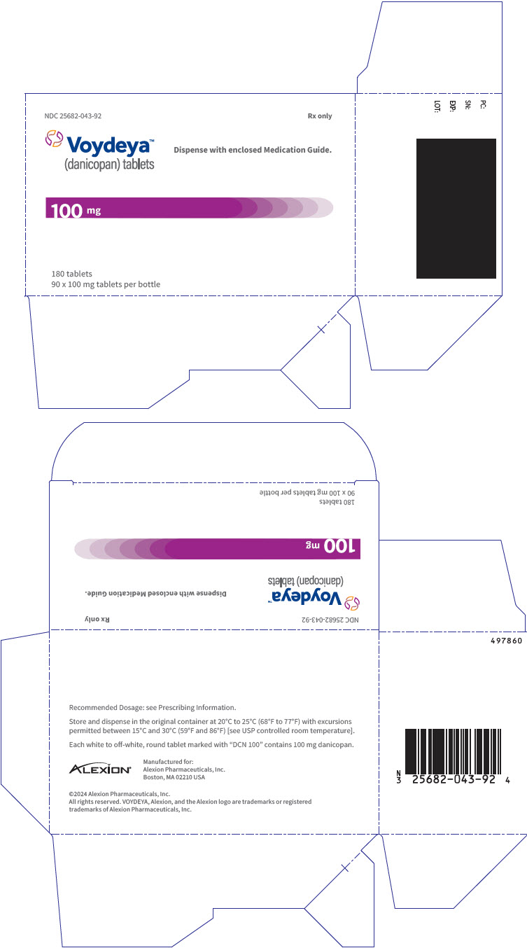 PRINCIPAL DISPLAY PANEL - 100 mg Tablet Bottle Carton - 043-92