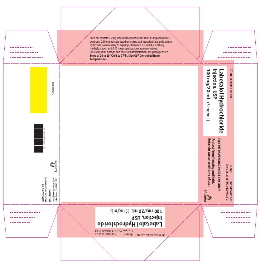 PRINCIPAL DISPLAY PANEL - 100 mg/20 mL Vial Tray