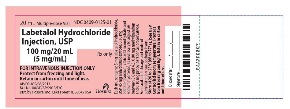 PRINCIPAL DISPLAY PANEL - 100 mg/20 mL Vial Label