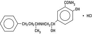 structural formula labetalol hcl