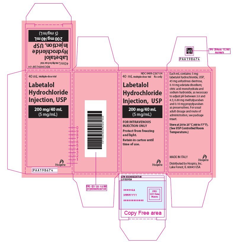 PRINCIPAL DISPLAY PANEL - 200 mg/40 mL Vial Carton