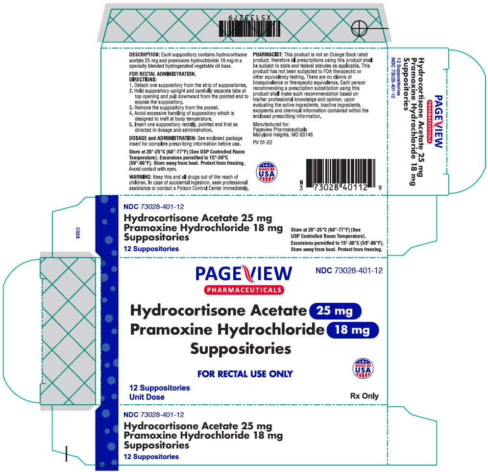 Principal Display Panel - 12 Suppository Blister Pack Box