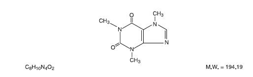 Chemical formula caff