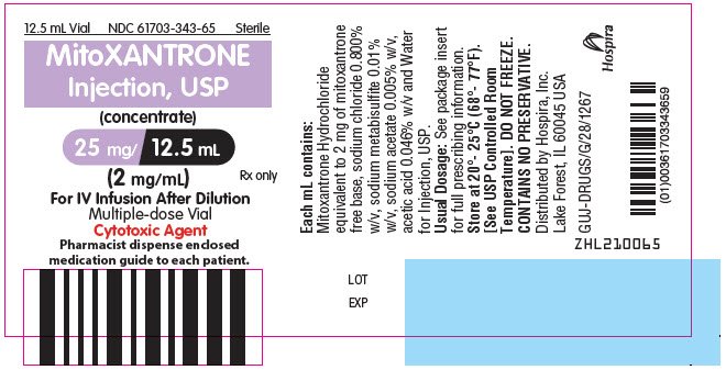 PRINCIPAL DISPLAY PANEL - 12.5 mL Vial Label