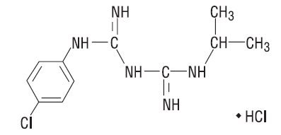 Proguanil HCl Chemical Structure