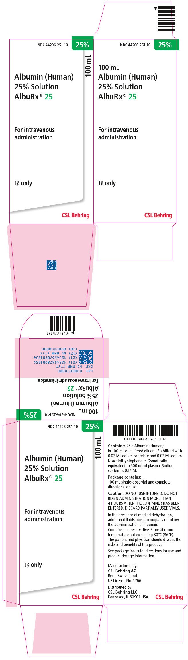 Principal Display Panel - 100 mL Vial Carton