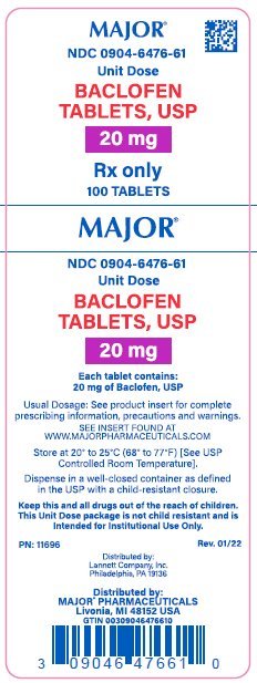 20mg carton label