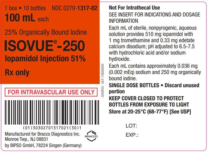 Isovue-250 Box 10x100 ml