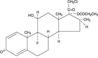 What is clobetasol propionate topical used for