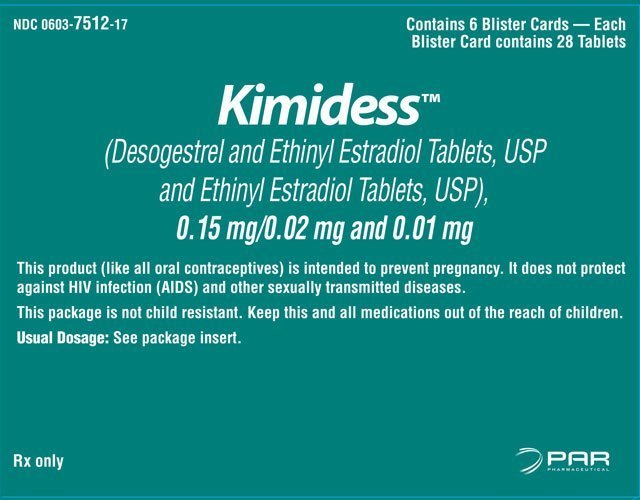 This is an image of the Kimidess display panels of the carton.