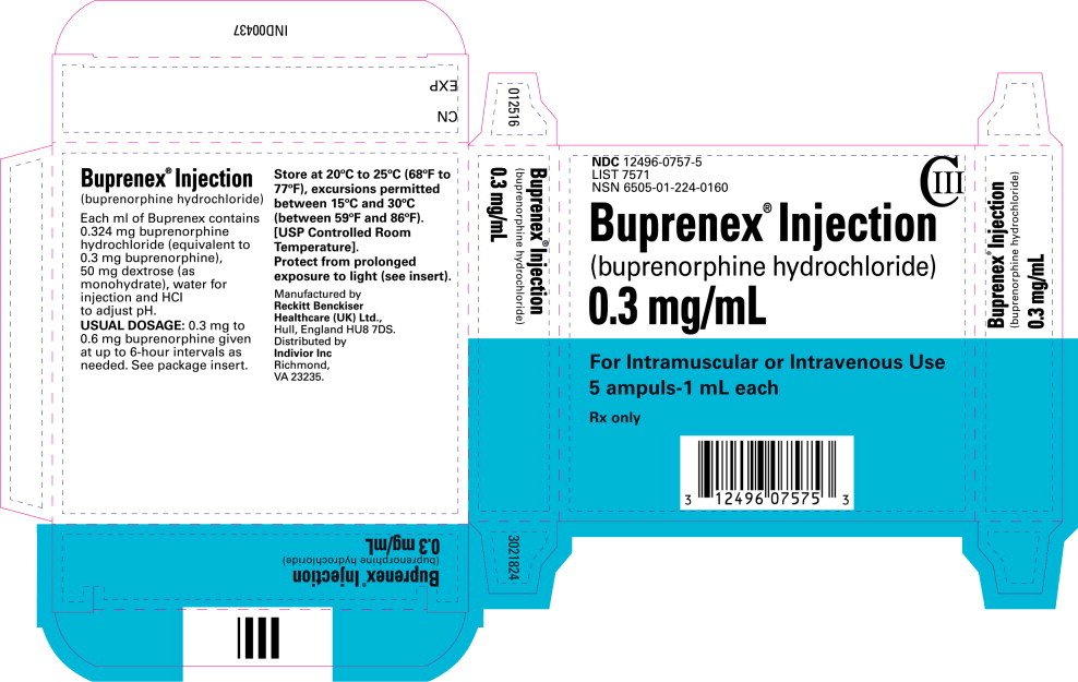 Buprenex - FDA prescribing information, side effects and uses Buprenex - FDA prescribing information, side effects and uses