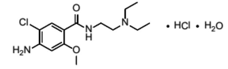 metoclopramide structure