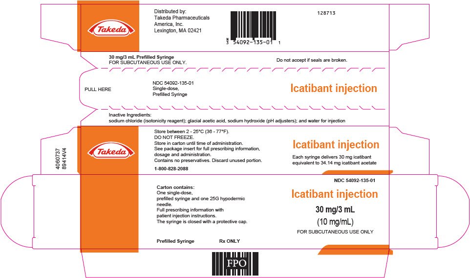 PRINCIPAL DISPLAY PANEL - 30 mg/3 mL Syringe Carton