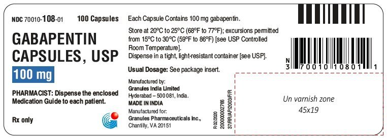 gabapentin spc fda