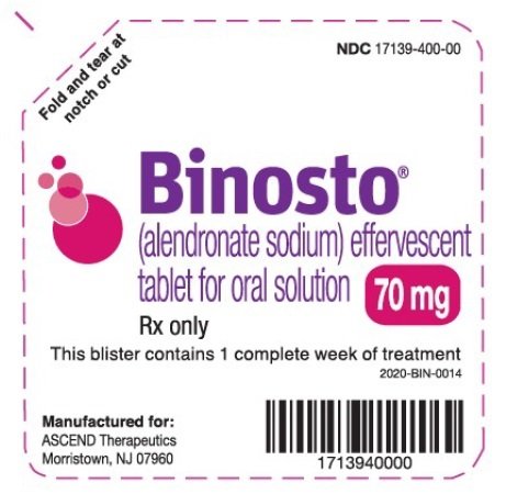 Binosto 70mg Label