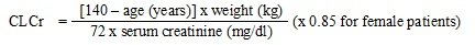 Creatinine Clearance