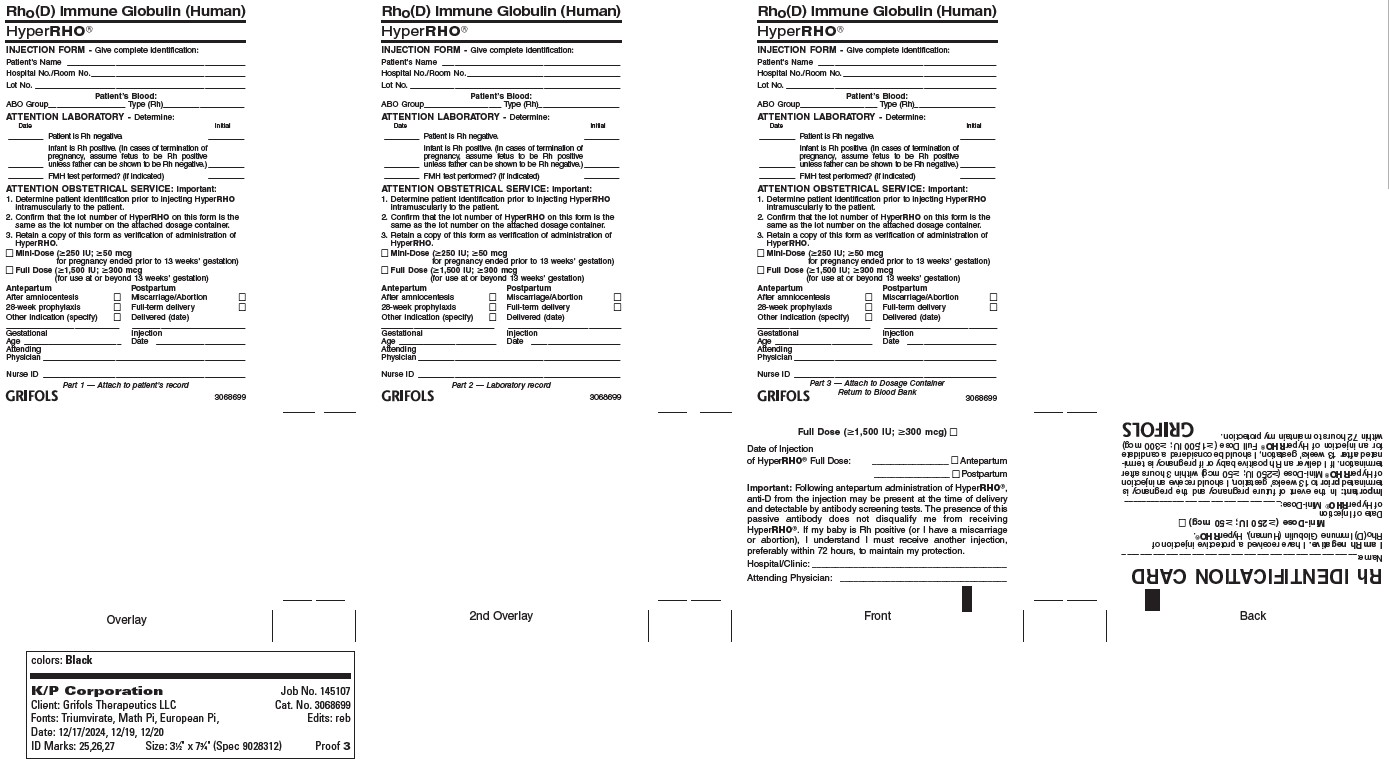 patient injection card